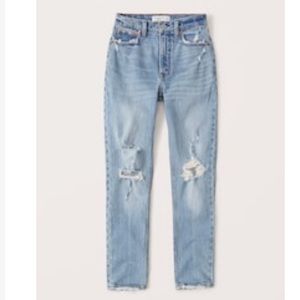 High rise skinny jeans